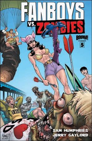 Fanboys vs Zombies issue 5-B Eddie Nunez 1:10 Cover