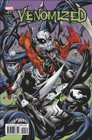 Venomized issue 4-B Mark Bagley Connecting Cover
