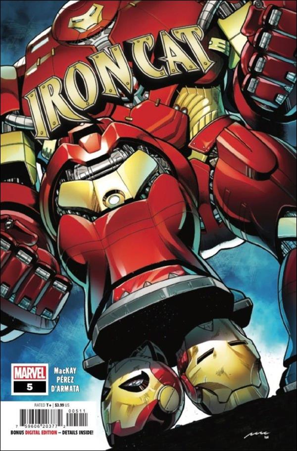 Iron Cat (2022) issue 5 Pere Perez Cover