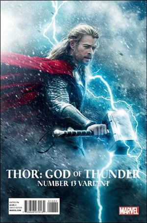 Thor: God of Thunder issue 13-B 1:15 Movie Cover