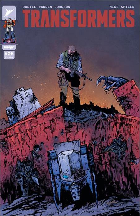 Transformers (2023) issue 6 Daniel Warren Johnson Cover