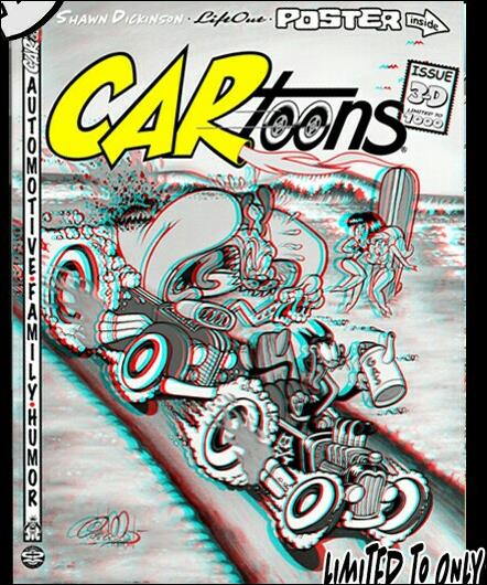 CARtoons (2016) issue 9-B 3-D Cover 1/1000