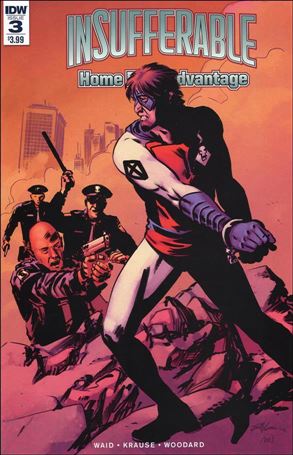 Insufferable: Home Field Advantage issue 3 Peter Krause Cover