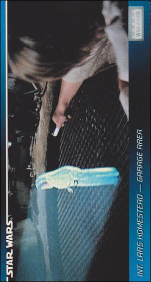 Star Wars Widevision (Base Set) card 18 Int. Lars Homestead - Garage Area