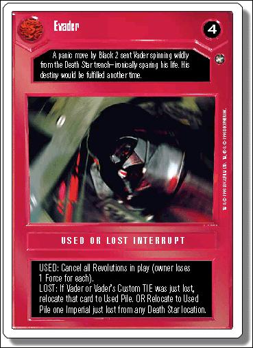 Star Wars: A New Hope Revised (Base Set) card 60 Evader