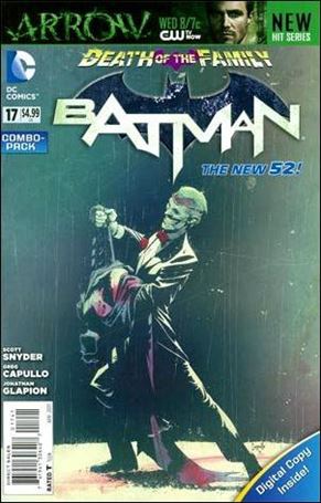 Batman (2011) issue 17-B Polybagged Greg Capullo Cover Combo Pack