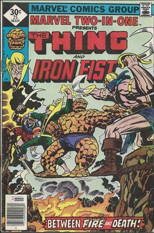 Marvel Two-in-One (1974) issue 25-C Whitman Cover