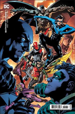 Batman vs Robin issue 1-I Bryan Hitch 1:50 Cardstock Cover