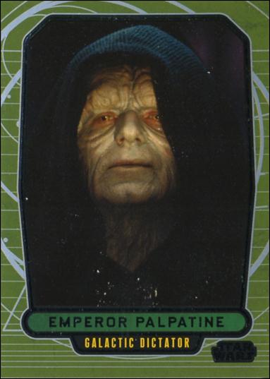 Star Wars Galactic Files (Base Set) card 161 Emperor Palpatine Galactic Dictator