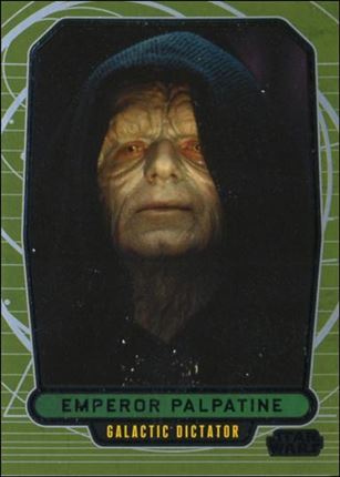Star Wars Galactic Files (Base Set) card 161 Emperor Palpatine Galactic Dictator