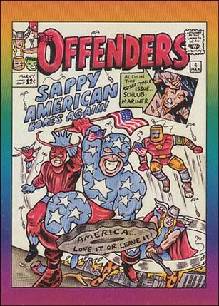 Defective Comics (Base Set) card 29 Offenders #4