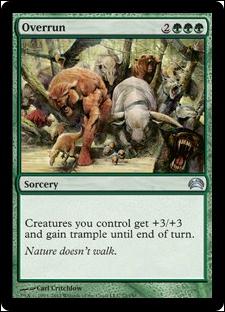 Magic the Gathering: Planechase 2012 Edition (Base Set) card 72 Overrun