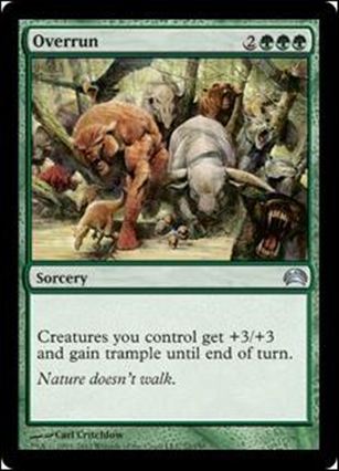 Magic the Gathering: Planechase 2012 Edition (Base Set) card 72 Overrun