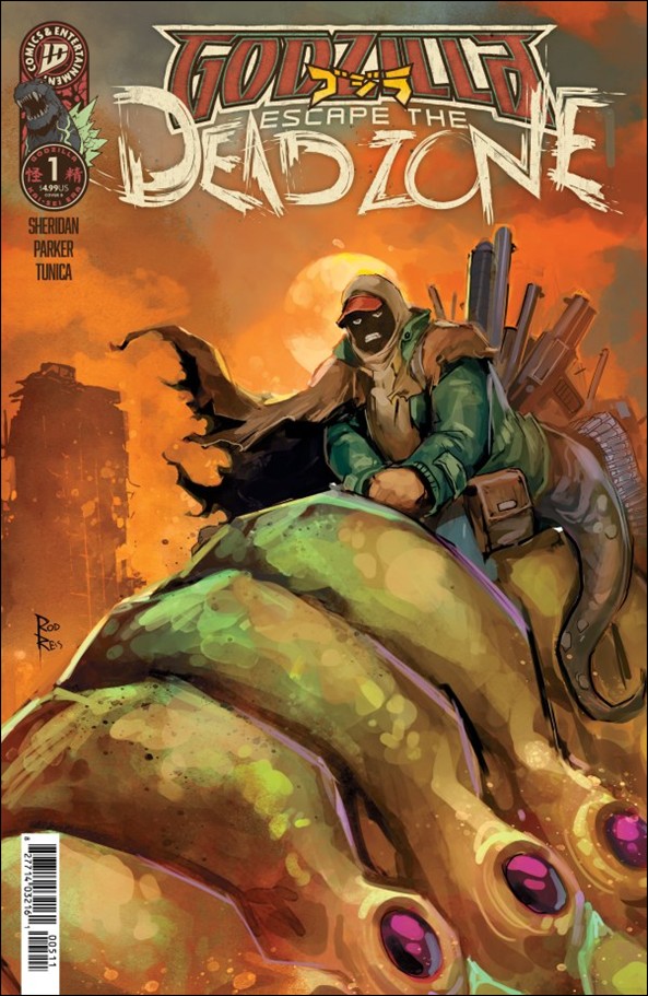 Godzilla: Escape the Deadzone issue 1-B Rod Reis Cover