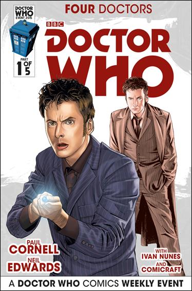 Doctor Who Event 2015: Four Doctors issue 1-I Cafe Anime Exclusive Cover