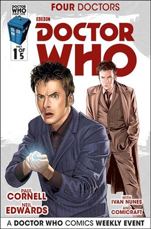 Doctor Who Event 2015: Four Doctors issue 1-I Cafe Anime Exclusive Cover