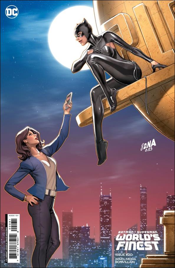 Batman/Superman: World's Finest issue 20-D David Nakayama 1:25 Cardstock Cover