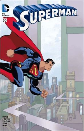 Superman (2011) issue 50-R Tim Sale Newbury Comics Cover