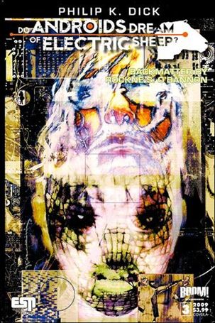 Do Androids Dream of Electric Sheep? issue 3 Bill Sienkiewicz Cover
