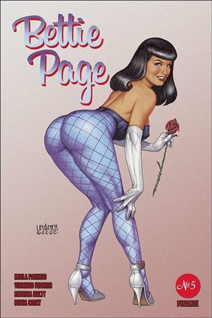 Bettie Page (2020) issue 5-C Joseph Michael Linsner Cover
