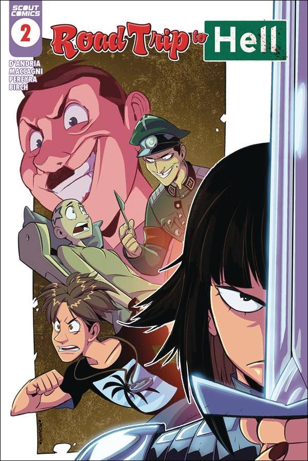 Road Trip to Hell issue 2 Joaquin Pereyra Cover