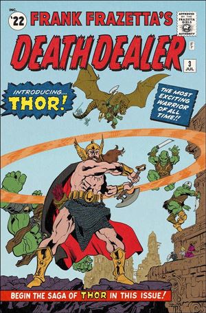 Frank Frazetta's Death Dealer (2022) issue 3-C Stefano Martino 1:5 Cover