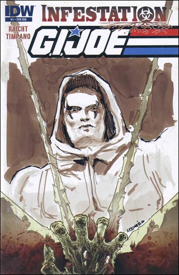 G.I. Joe: Infestation issue 1-D Alejandro Germanico 1:25 Sketch Cover