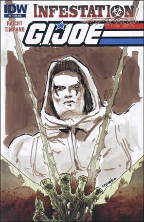 G.I. Joe: Infestation issue 1-D Alejandro Germanico 1:25 Sketch Cover