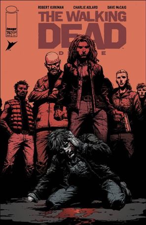 Walking Dead Deluxe issue 76 David Finch Cover