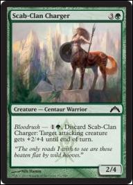 Magic the Gathering: Gatecrash (Base Set) card 131 Scab-Clan Charger