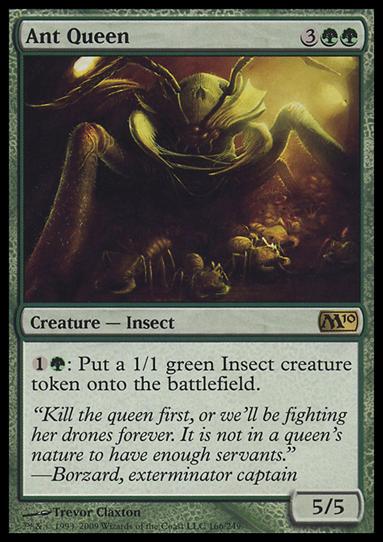 Magic the Gathering: 2010 Core Set (Base Set) card 166 Ant Queen