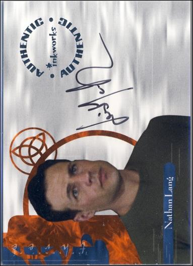 Charmed: The Power of Three (Autograph Subset) card A18 Louis Mandylor as Nathan Lang
