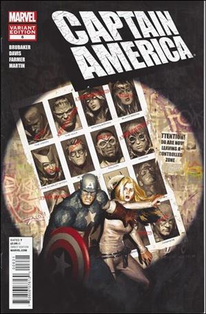 Captain America (2011) issue 6-B Gerald Parel 1:50 Marvel 50th Anniversary Cover