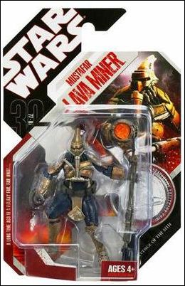 Star Wars: 30th Anniversary Collection 3 3/4" Action Figures (2007) figure 3 Mustafar Lava Miner w/ Collector Coin