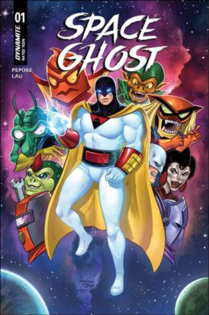 Space Ghost (2025) issue 1-V Retailer Exclusive Josh C. Lyman Trade Dress Cover