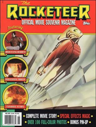 Rocketeer: The Offical Movie Souvenir Magazine Cover Image 1