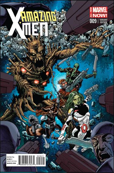 Amazing X-Men (2014) issue 9-B Pascal Campion 1:15 Guardians of the Galaxy Cover