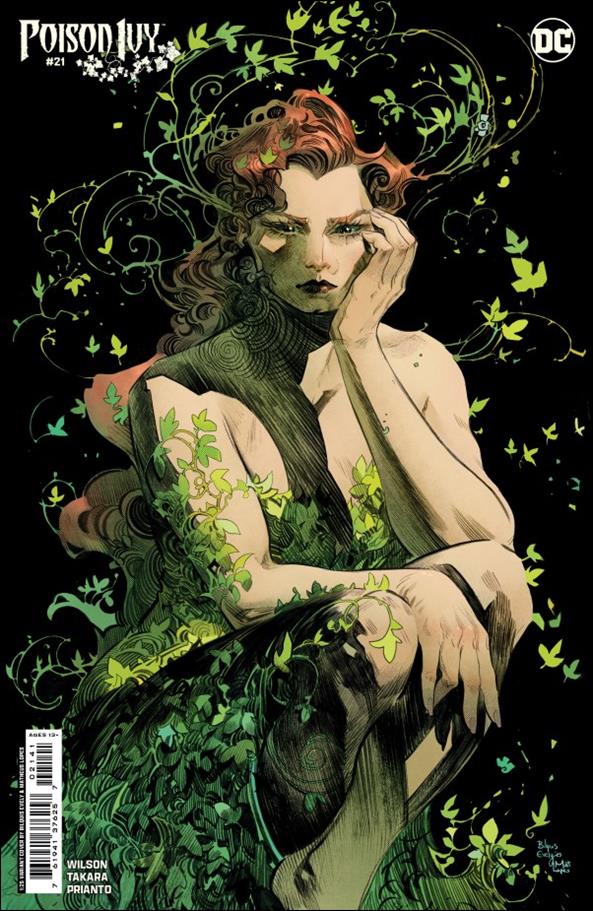 Poison Ivy issue 21-D Bilquis Evely 1:25 Cardstock Cover