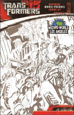 Transformers: Movie Prequel issue 1-H World Wizard Los Angeles Cover