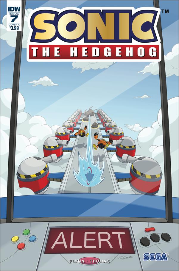 Sonic the Hedgehog (2018) issue 7 Kieran Gates Foil Cover