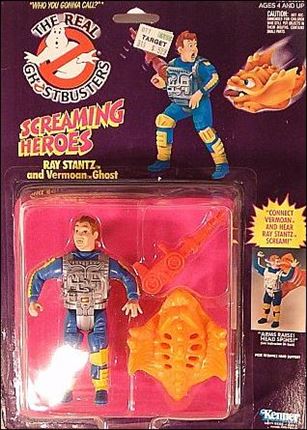 Real Ghostbusters: Screaming Heroes figure 4 Ray Stantz and Vermoan Ghost