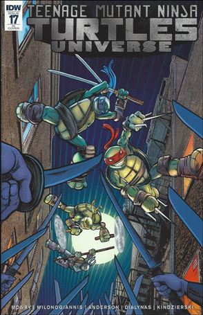 Teenage Mutant Ninja Turtles Universe issue 17-C Tony Shasteen 1:10 Cover