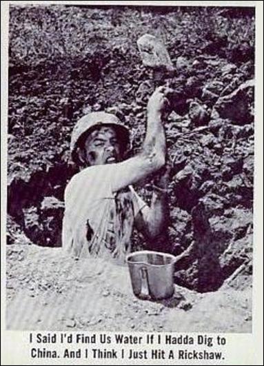 Gomer Pyle (Base Set) card 56 I Said I'd Find Us Water If I Hadda Dig to China.