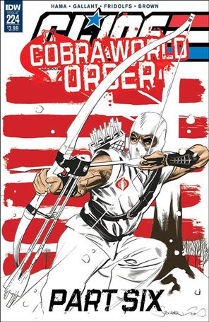 G.I. Joe: A Real American Hero issue 224 Stephen Mooney Cover