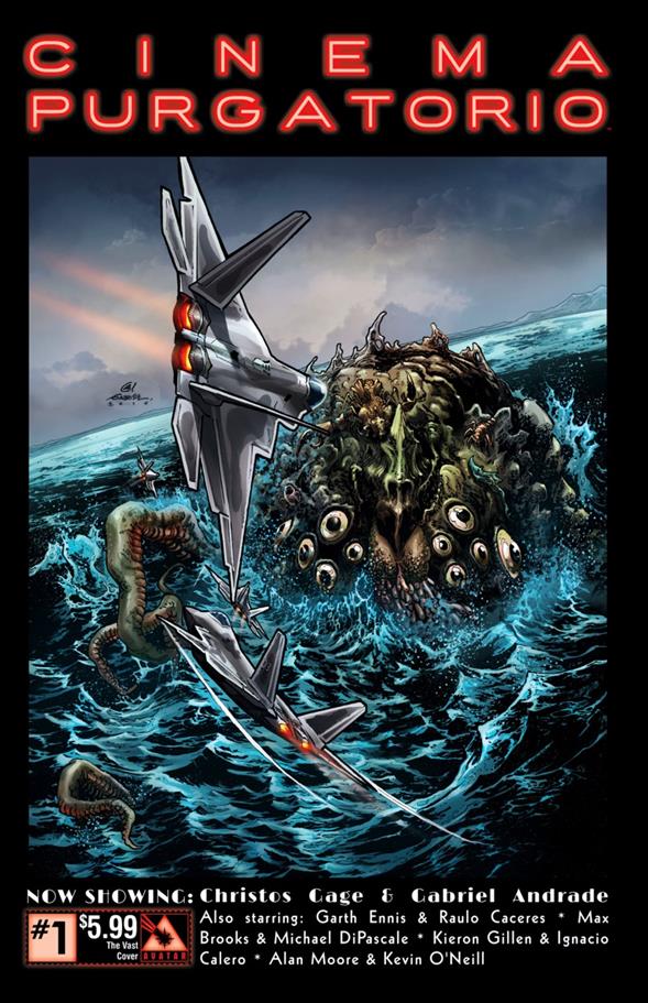 Alan Moore's Cinema Purgatorio issue 1-E The Vast Cover