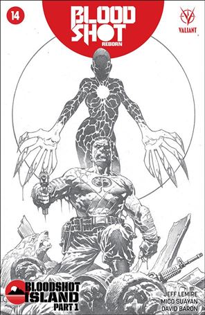 Bloodshot Reborn issue 14-H Tomas Giorello 1:50 Black & White Cover 1/500