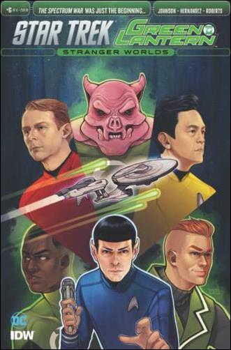 Star Trek/Green Lantern (2016) issue 6-C Elizabeth Beals 1:10 Cover