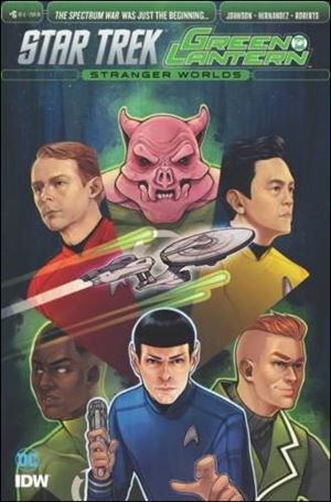 Star Trek/Green Lantern (2016) issue 6-C Elizabeth Beals 1:10 Cover