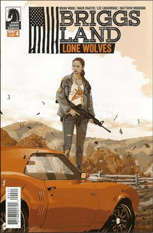 Briggs Land: Lone Wolves issue 4 Matthew Woodson Cover