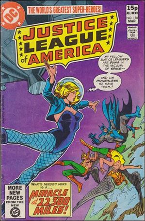 Justice League of America (1960) issue 188-B UK Price Cover